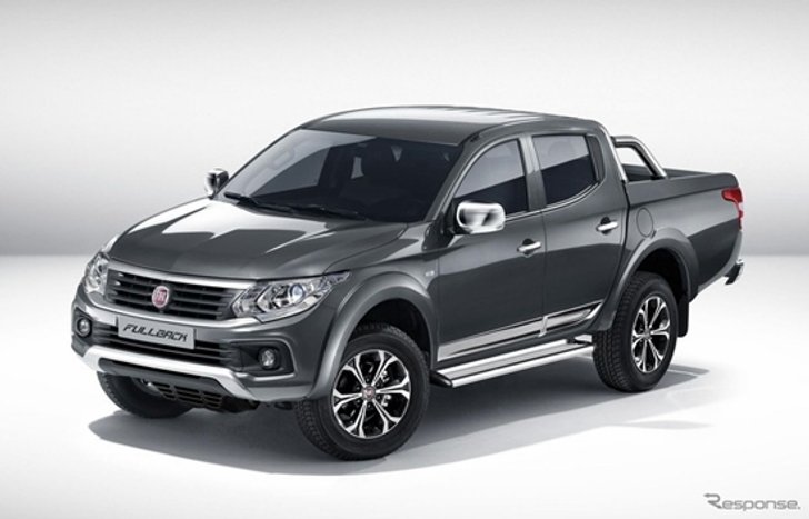 'Fiat Fullback' ใหม่ กระบะร่วมสายพันธุ์ 'มิตซูฯ ไทรทัน' เปิดตัวแล้วที่ดูไบ