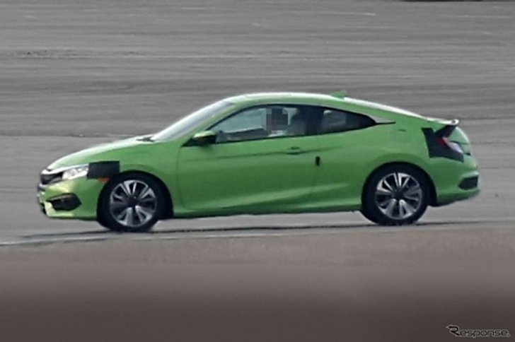 หลุด 2016 Honda Civic Coupe เจเนอเรชั่นใหม่ก่อนเปิดตัว 17 พ.ย.นี้