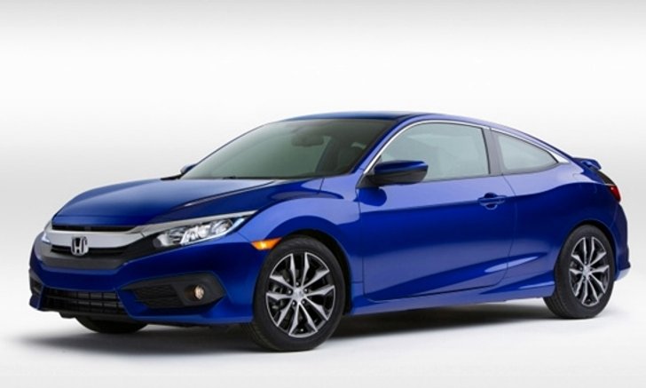 2016 Honda Civic Coupe ใหม่ เผยโฉมแล้วที่สหรัฐฯ