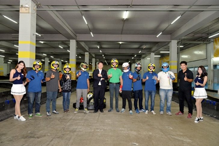 ฟิล์มคาร์ดินอลจัดกิจกรรมสื่อมวลชนสัมพันธ์ Cardinal Go-kart Challenge