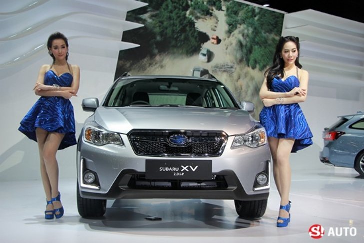 ไปดูบูธ Subaru ที่งานมอเตอร์เอ็กซ์โป 2015