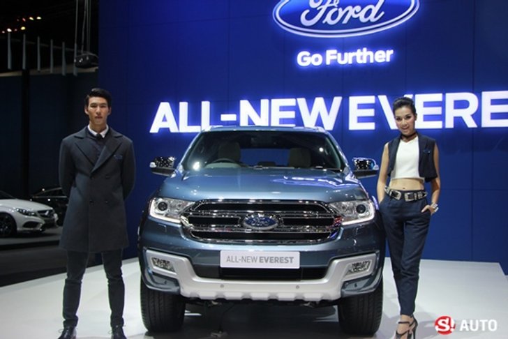 เปิดราคา Ford Everest 2016 รุ่นท็อปใหม่ เพิ่มระบบป้องกันชน เคาะราคา 1.749 ล้านบาท