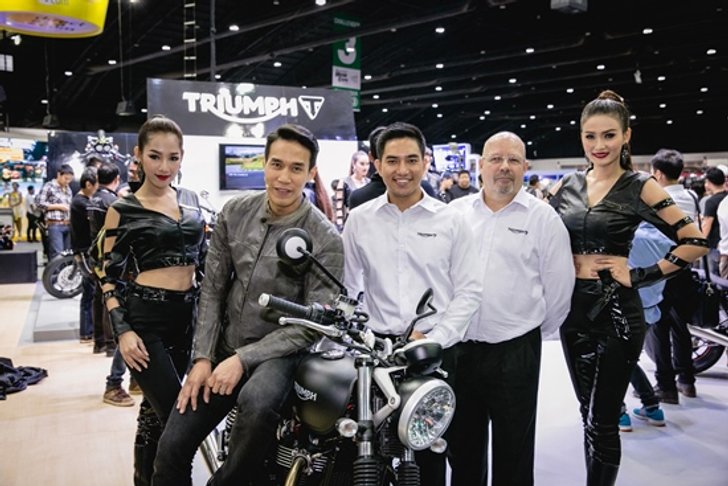 Triumph เปิดตัวทายาทบอนเนวิลล์ใหม่ 5 รุ่นที่งาน Motor Expo 2015