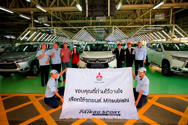 มิตซูบิชิ มอเตอร์ส ฉลองการส่งมอบรถยนต์“มิตซูบิชิ ปาเจโร สปอร์ต ใหม่” ครบ 10,000 คัน