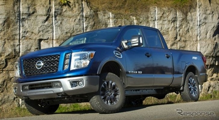 เผยโฉม Nissan Titan XD กระบะไซส์ยักษ์พร้อมเครื่องยนต์ 5.8 ลิตร