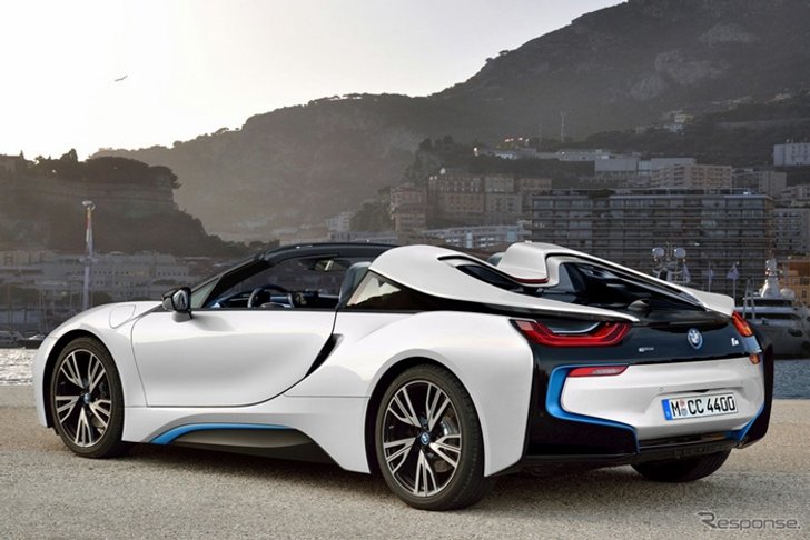 หลุด BMW i8 เวอร์ชั่นเปิดหลังคารุ่นจำหน่ายจริงก่อนเปิดตัวปี 2017