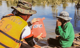 สองล้อ GPX บุกตะลุยส่งน้ำใจสู่ผู้ประสบภัยน้ำท่วมที่อุบลฯ