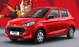 ถูกเว่อร์! All-new Suzuki ALTO K10 ใหม่ เก๋งเล็ก 5 ประตูเปิดราคาที่อินเดียเริ่มไม่ถึง 2 แสนบาท