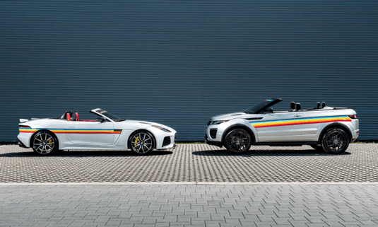 Jaguar Land Rover เปิดตัวรุ่นพิเศษคาดลายสีรุ้งร่วมฉลองส่งท้าย Pride Month