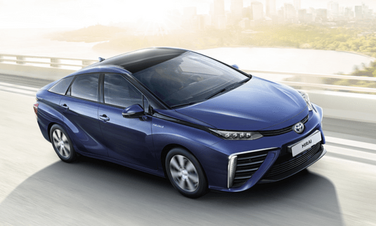 Toyota Mirai รถยนต์พลังงานไฮโดรเจนเจเนอเรชั่นใหม่เตรียมให้ยลโฉมในปี 2020