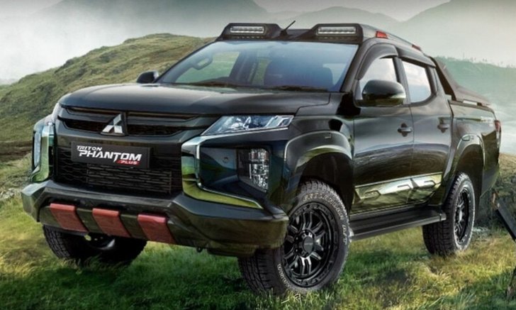 Mitsubishi Triton Phantom PLUS ใหม่ รุ่นพิเศษเอาใจสายลุยเปิดตัวที่มาเลเซีย