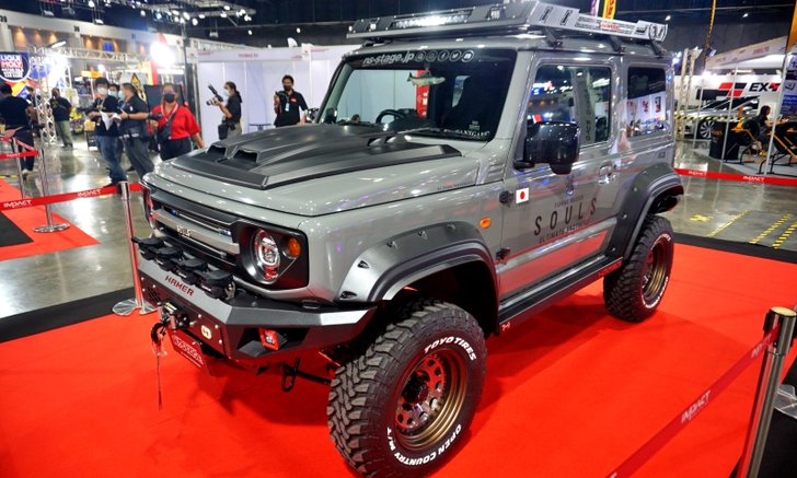 Suzuki Jimny N’s Limited IRON MAN ส่งตรงจากญี่ปุ่นที่งาน Bangkok Auto Salon 2022