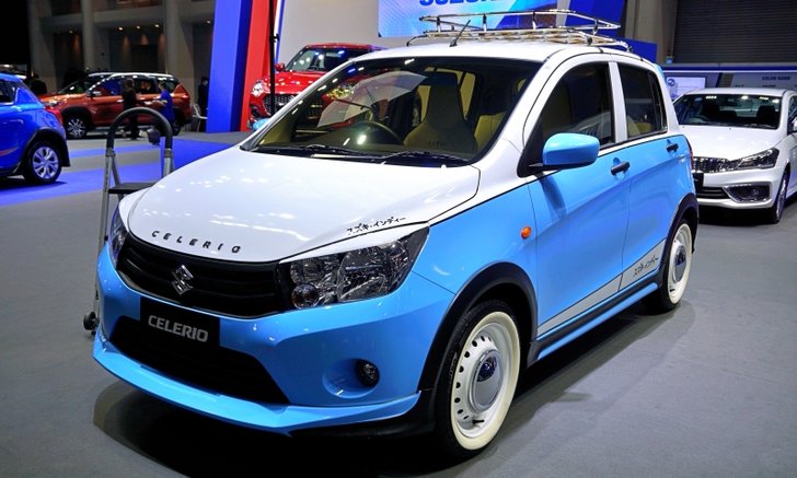 น่ารักเว่อร์ “Suzuki CELERIO” ตกแต่งสไตล์เรโทรที่งาน Bangkok Auto Salon 2022