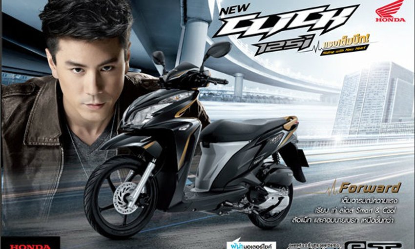 Sanook Motobike Honda Click 125i แรงเต มบ ท