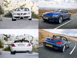 BMW Z4 VS BENZ SLK  สวยทั้งคู่เลือกคันไหนดี