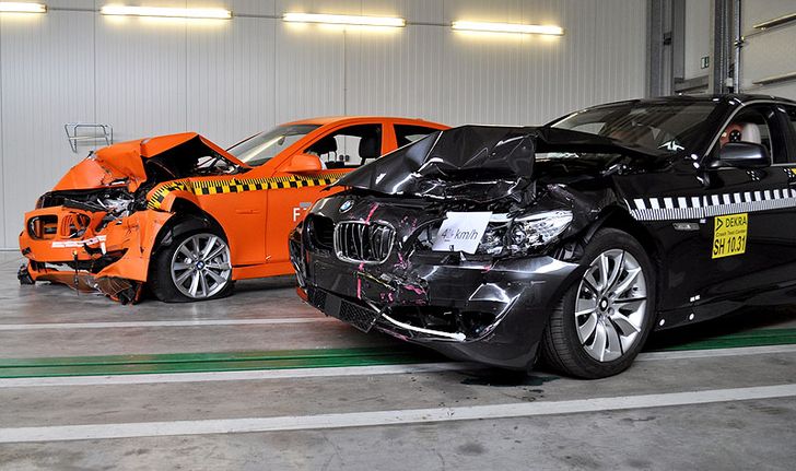 BMW    ซีรี่ย์ 5 กับมาตรฐาน Euro NCAP 5 ดาว