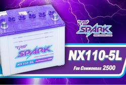 TPS SPARK   เปิดตัวแบตเตอรี่รุ่นใหม่ HIGH POWER TYPE รุ่น NX110-5L