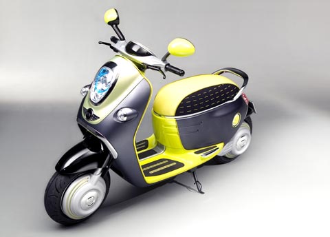 MINI Scooter E Concept สองล้อมหานคร เท่ห์แบบไร้มลพิษ