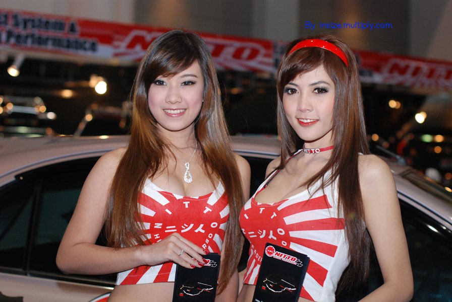 เซ็กซี่ แอ๊บแบ๊วต้องพริตตี้ Nitto : Motor Expo 2010