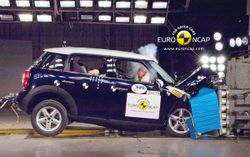 MINI Countryman ได้รับความปลอดภัยสูงสุดจาก Euro NCAP ระดับ 5 ดาว