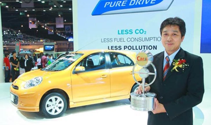 Nissan กวาด 3 รางวัล Thailand Car of the year 2011