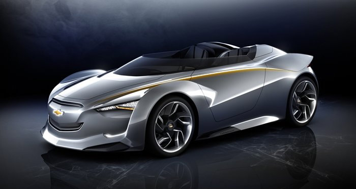Chevrolet Mi-ray ต้นคิดสปอร์ตไฟฟ้า ล้ำหน้าในอนาคต