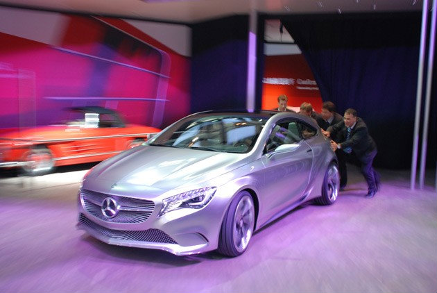 งามหน้า..A-Class Concept เสียกลางงานที่เซี่ยงไฮ้