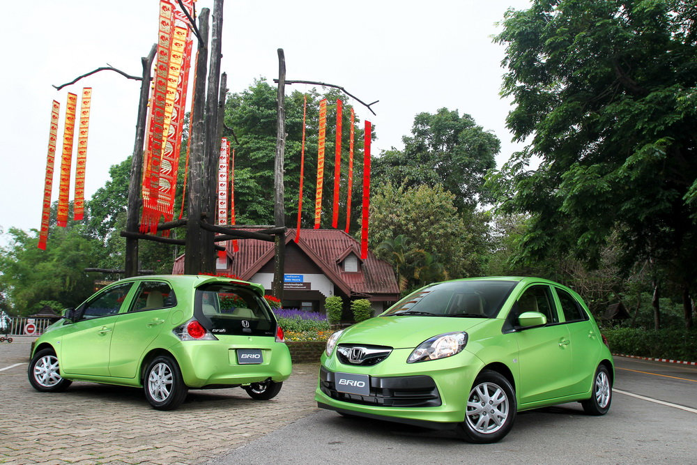test drive honda brio