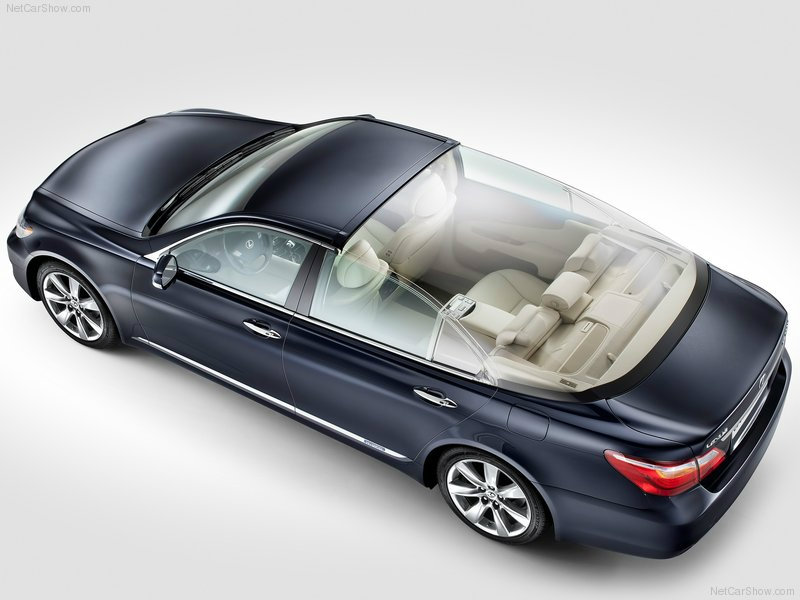 Lexus ls600 h landaulet ...รถหรูโฉมงามเพื่องานแต่งราชวงศก์โมนาโค