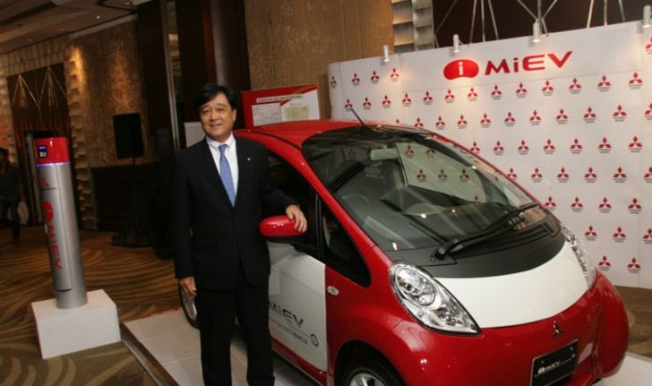 Mitsubishi อีโค่คาร์ยันได้ฤกษ์ปีหน้าพร้อมดันรถไฟฟ้าหวังลงตลาดไทย