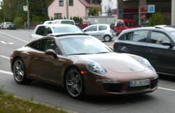 2012 Porsche 911 จับได้เต็มๆ ไร้การพรางตัว