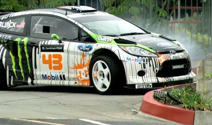 Ken Block Gymkhana 4...เพิ่มดีกรีมันแบบหนังฮอลลี่วู๊ด