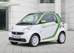 2012 Smart for two electric ตัวเล็กซิตี้คาร์ ฉบับไฟฟ้า