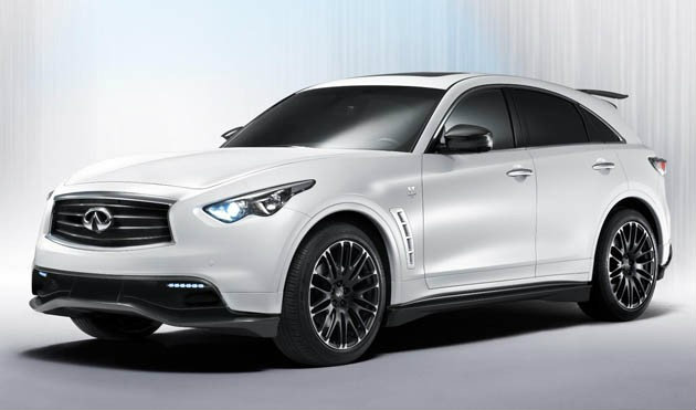 Infinity FX Sebastien Vettel Edition เผยโฉมอเนกประสงค์เวอร์ชันนักแข่งชอบ