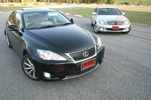 Lexus IS 250 VS Benz C230 Avantgarde ใครที่เพอร์เฟกต์พอจะเป็นสุดยอดซีดานสปอร์ตกันแน่