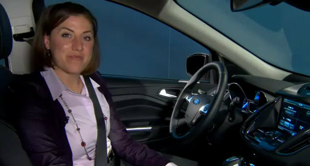 งามจริงๆ ภายใน 2013 Ford escape อวด แบบไม่ได้ตั้งใจในวีดีโอ