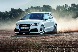 Audi A1 Quattro  เบ่งพลัง 256 แรงม้าจากขุมพลัง 2.0 ลิตร