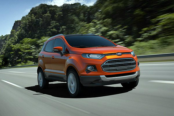 Ford Eco sport มันมาไทยแน่ fiesta คราบ SUV