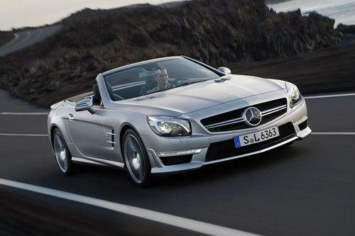 2013 Mercedes Benz SL 63 เผยโฉมสปอร์ตโรดสเตอร์สมรรถนะเร้าใจ