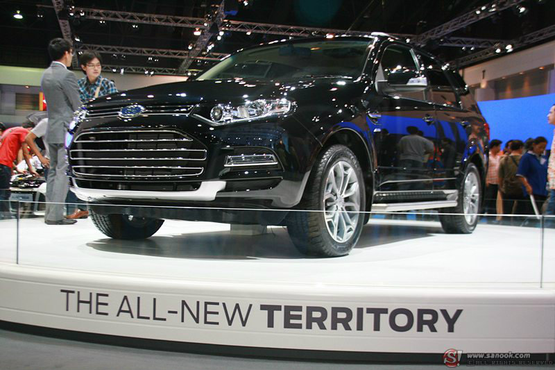 Motor Show 2012 : Ford Territory  ว่าที่คู่ปรับในตลาดอเนกประสงค์