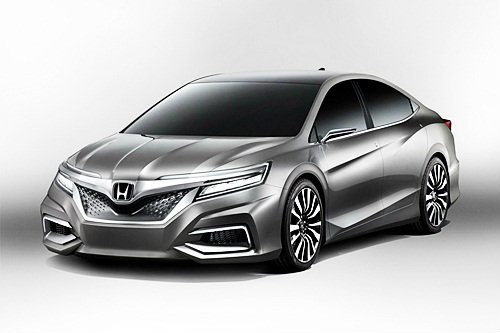 Honda Concept C  ..แปลกตายิ่งขึ้นในซีดานกลาง