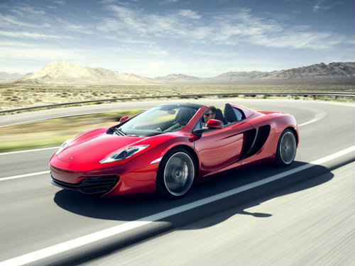 McLaren MP4-12C Spider เปิดยอดรถซุปเปอร์คาร์โฉมงาม เวอร์ชั่นไร้หลังคานี้โดนใจ