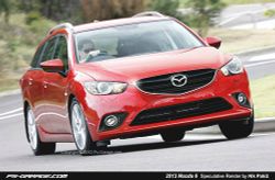 New! Mazda 6 wagon แค่ CG  ยังงาม ...