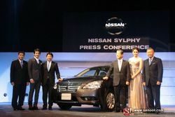 Nissan  เปิดตัว  Nissan Sylphy  ใหม่ อย่างเป็นทางการประเดิมราคาจำหน่าย 746,000 บาท