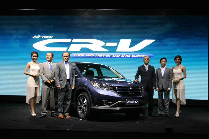 Honda  เปิดตัว  New !  Honda CR-V ประเดิมราคาจำหน่ายเริ่มต้นที 1.164  ล้านบาท