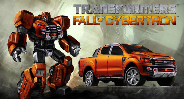ฟอร์ด ออสซี่ จัดหนักจับ  Ranger  แปลงร่างเป็น  Transformer