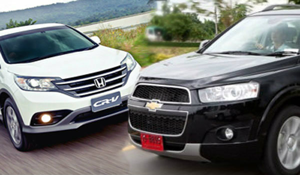 ประชันความคุ้ม !  CR-V 2012 VS. Captiva  คันไหนน่าใช้กว่าต้องดู