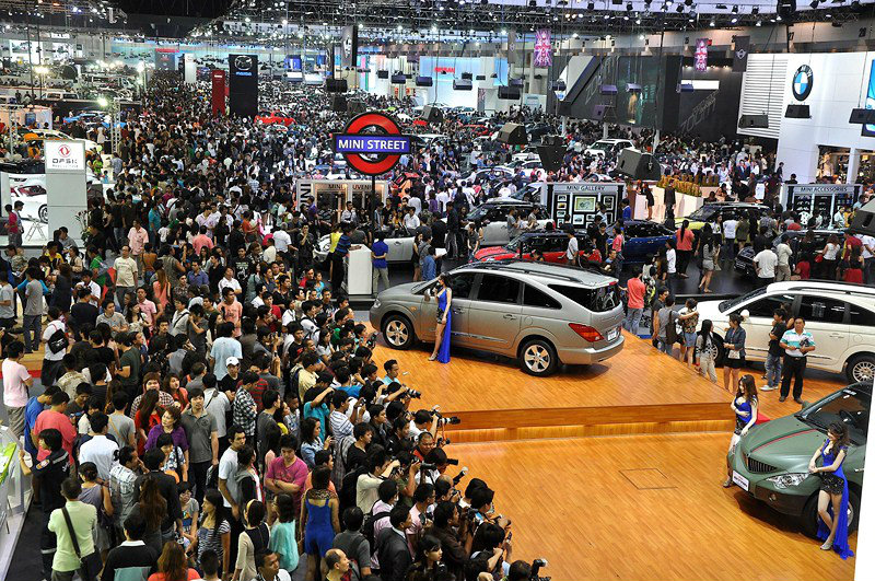 Motor Expo 2012  ยอดกระฉูด ครึ่งทางจอง เฉียด 4  หมื่น