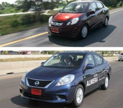 Honda Brio Amaze Vs. Nissan Almera  อีโค่คาร์ 4 ประตู ที่เลือกยากกว่าที่คิด