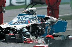 ยางรั่ว..อาจเป็นต้นเหตุของอบัติเหตุของ Senna ..